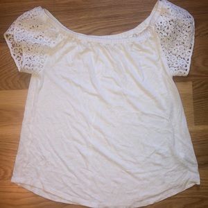 Merona brand off the shoulder top